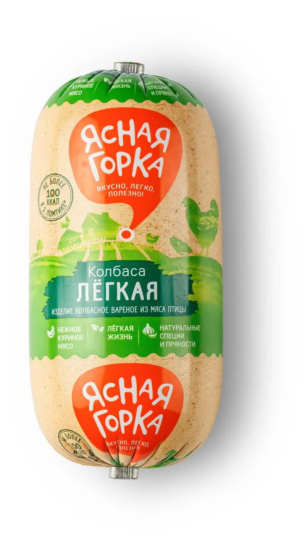 Легкая колбаса вареная 380гр  /Каскара/, шт