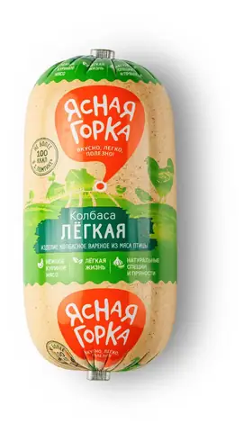 Легкая колбаса вареная 380гр  /Каскара