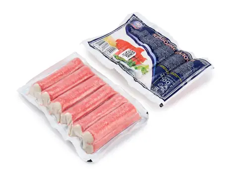 Крабовые палочки  200гр 1/30 шт АО "Русское море"