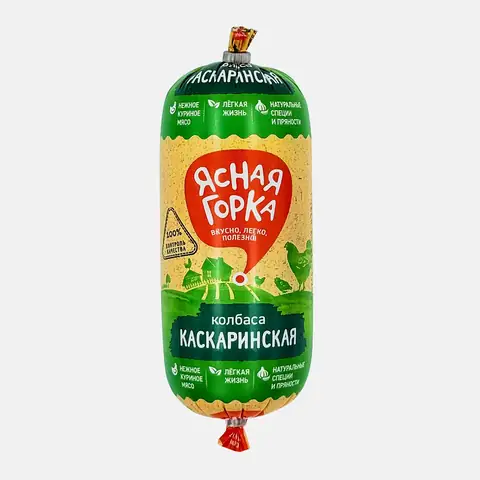 Каскаринская колбаса вареная 380гр  /Каскара