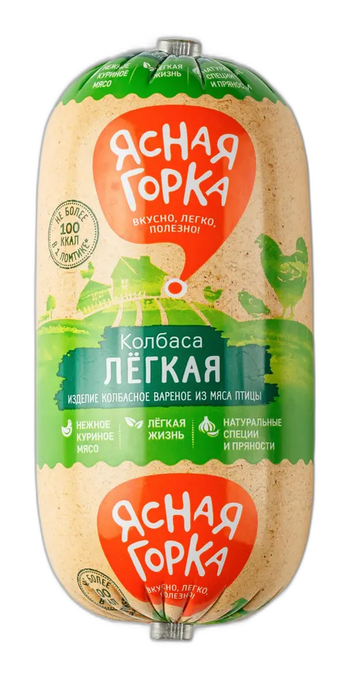 Легкая колбаса вареная 380гр  /Каскара