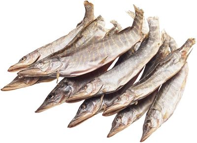 Щука вяленая мел. 1/2-3 кг